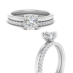 Load image into Gallery viewer, 1/2 To 5 Carat Half Eternity Wedding Band with Lab Diamond Hidden Halo Ring 14K Gold
