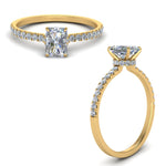 Load image into Gallery viewer, Lab diamond Petite Halo Engagement Rings 14K Gold
