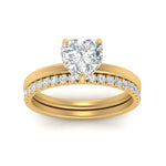 Load image into Gallery viewer, 1/2 To 5 Carat Half Eternity Wedding Band with Lab Diamond Hidden Halo Ring 14K Gold
