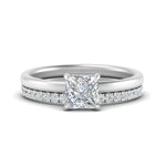 Load image into Gallery viewer, 0.50 To 5 Carat Hidden Halo Engagement Ring Wedding Band 14K Gold
