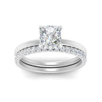 Load image into Gallery viewer, 0.50 To 5 Carat Hidden Halo Engagement Ring Wedding Band 14K Gold
