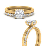 Load image into Gallery viewer, 0.50 To 5 Carat Hidden Halo Engagement Ring Wedding Band 14K Gold
