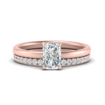 Load image into Gallery viewer, 0.50 To 5 Carat Hidden Halo Engagement Ring Wedding Band 14K Gold
