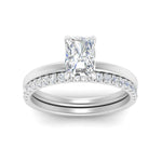 Load image into Gallery viewer, 0.50 To 5 Carat Hidden Halo Engagement Ring Wedding Band 14K Gold
