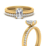 Load image into Gallery viewer, 0.50 To 5 Carat Hidden Halo Engagement Ring Wedding Band 14K Gold
