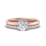 Load image into Gallery viewer, 0.50 To 5 Carat Hidden Halo Engagement Ring Wedding Band 14K Gold
