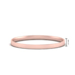 Load image into Gallery viewer, Comfort Fit Light Weight Flat Stacking Mens Band In 14K Rose Gold | Cuts &amp; Carat
