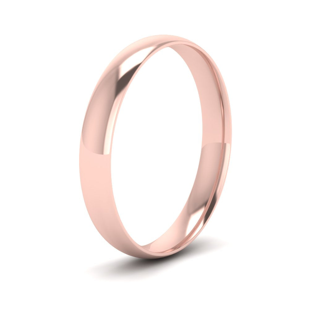 6 MM Classic Comfort Mens Wedding Band In 14k Rose Gold | Cuts & Carat