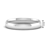 Load image into Gallery viewer, 6 MM Classic Comfort Mens Wedding Band In 14k White Gold | Cuts &amp; Carat
