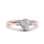 Load image into Gallery viewer, Lab diamond 3 Stone Engagement Rings 14K Gold
