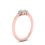 Load image into Gallery viewer, Lab diamond 3 Stone Engagement Rings 14K Gold
