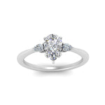 Load image into Gallery viewer, Lab diamond 3 Stone Engagement Rings 14K Gold
