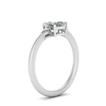 Load image into Gallery viewer, Lab diamond 3 Stone Engagement Rings 14K Gold
