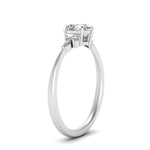 Load image into Gallery viewer, Lab diamond Petite Engagement Rings 14K Gold
