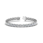 Load image into Gallery viewer, 7.50 To 20 Carat Pear Cut Lab Diamond Tennis Bracelet 14K Gold
