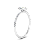 Load image into Gallery viewer, Petite Pave Engagement Ring Lab Grown 0.50 To 5 Carat IGI Certified 14K Gold
