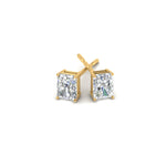 Load image into Gallery viewer, 1/2 To 5 Carat Radiant Cut Lab Created Diamond Women Stud Earring 14K Gold
