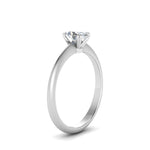 Load image into Gallery viewer, 0.50 To 5 Ct Solitaire Knife Edge Lab Diamond Ring 14K Gold
