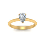 Load image into Gallery viewer, 0.50 To 5 Ct Solitaire Knife Edge Lab Diamond Ring 14K Gold
