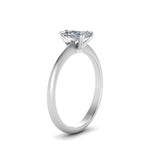 Load image into Gallery viewer, 0.50 To 5 Ct Solitaire Knife Edge Lab Diamond Ring 14K Gold
