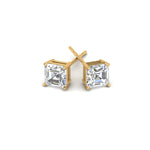 Load image into Gallery viewer, 1/2-5 Carat Asscher Cut Lab Created Diamond Stud Earring 14K Gold
