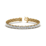 Load image into Gallery viewer, 7.50 To 20 Carat Pear Cut Lab Diamond Tennis Bracelet 14K Gold
