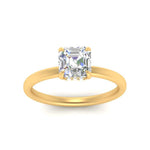 Load image into Gallery viewer, Lab Diamond Thin Band Halo Engagement Ring 14K Gold
