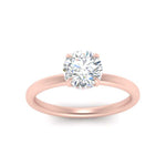 Load image into Gallery viewer, Thin Gold Band Lab Diamond Halo Engagement Ring 14K Gold
