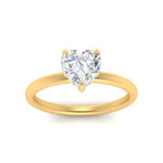 Load image into Gallery viewer, Lab Diamond Thin Band Halo Engagement Ring 14K Gold
