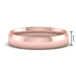 Load image into Gallery viewer, 9 MM Classic Comfort Mens Wedding Band In 14k Rose Gold | Cuts &amp; Carat
