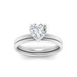 Load image into Gallery viewer, 0.50 To 5 Carat Lab Diamond Delicate Thin Setting Hidden Halo Bridal Set 14K Gold
