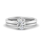 Load image into Gallery viewer, 0.50 To 5 Carat Delicate Thin Setting Hidden Lab Halo Bridal Set 14K Gold
