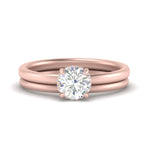 Load image into Gallery viewer, 0.50 To 5 Carat Delicate Thin Setting Hidden Lab Halo Bridal Set 14K Gold
